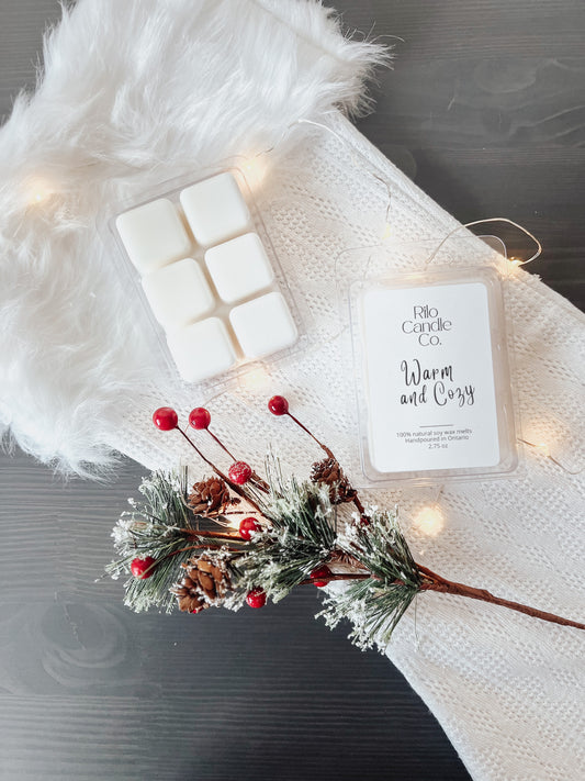 Warm and Cozy soy wax melts